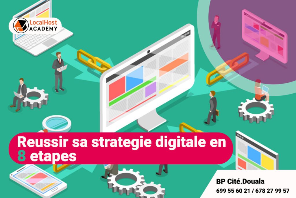 Reussir sa strategie digitale en 8 etapes
