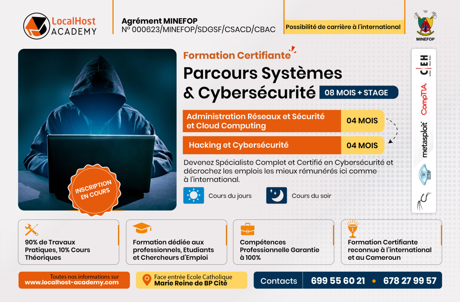 Accueil - LocalHost Academy - Centre de Formation aux Métiers du Digital