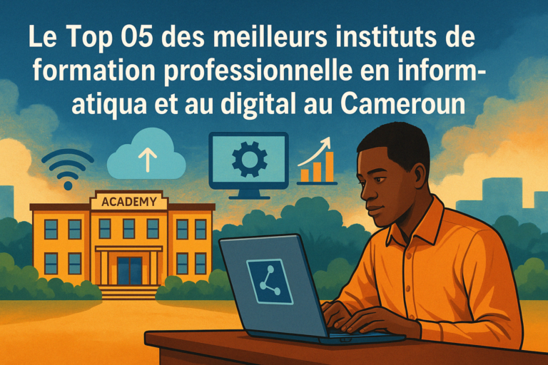 Le Top 05 des meilleurs instituts de formation professionnelle en informatique et au digital au Cameroun
