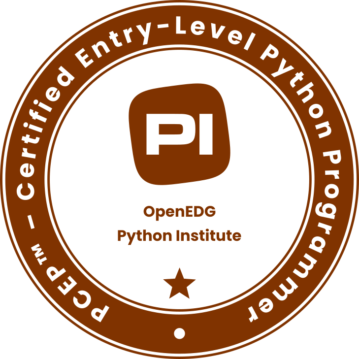 🐍 PCEP – Certified Entry‑Level Python Programmer