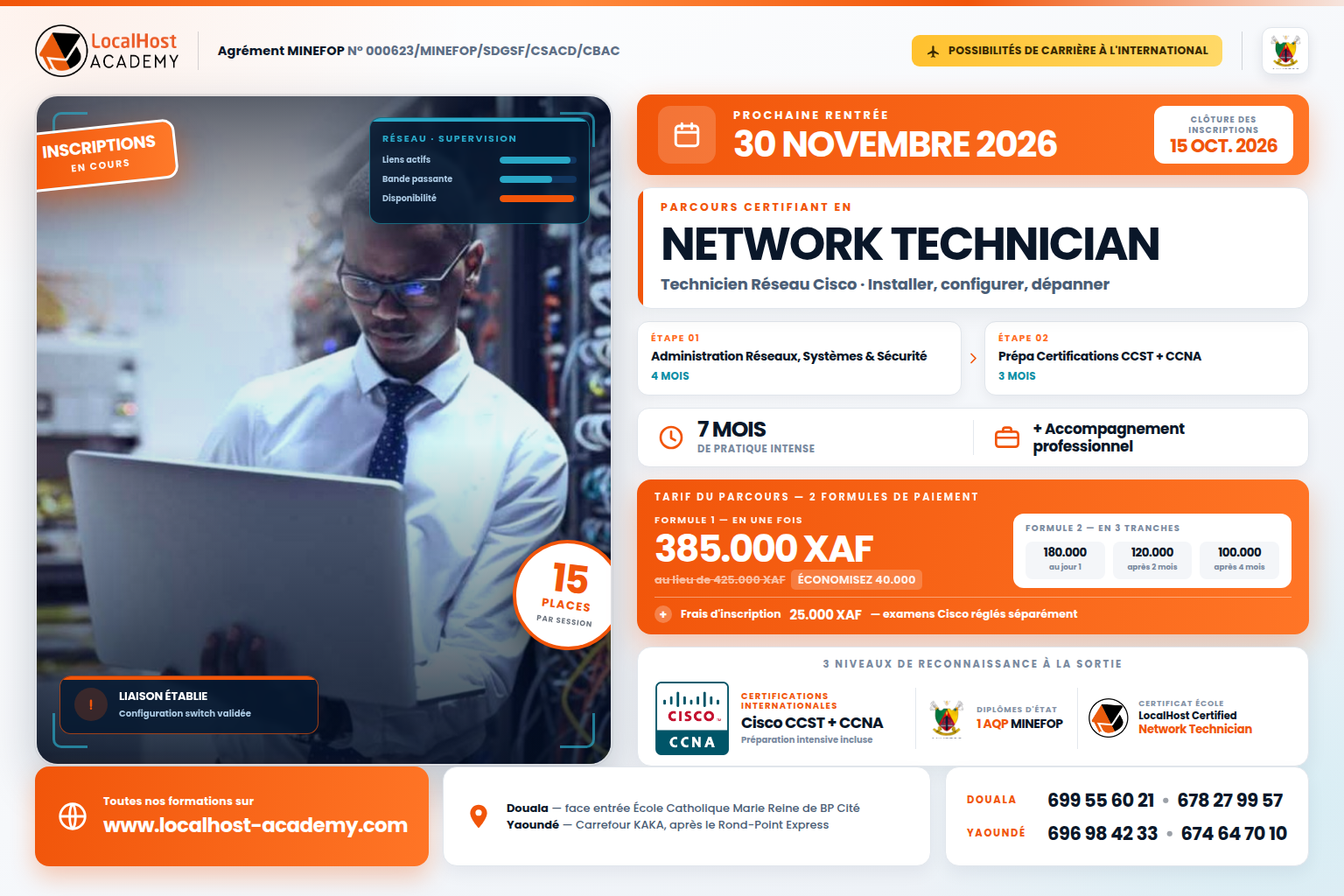 Flyer formation Network Technician