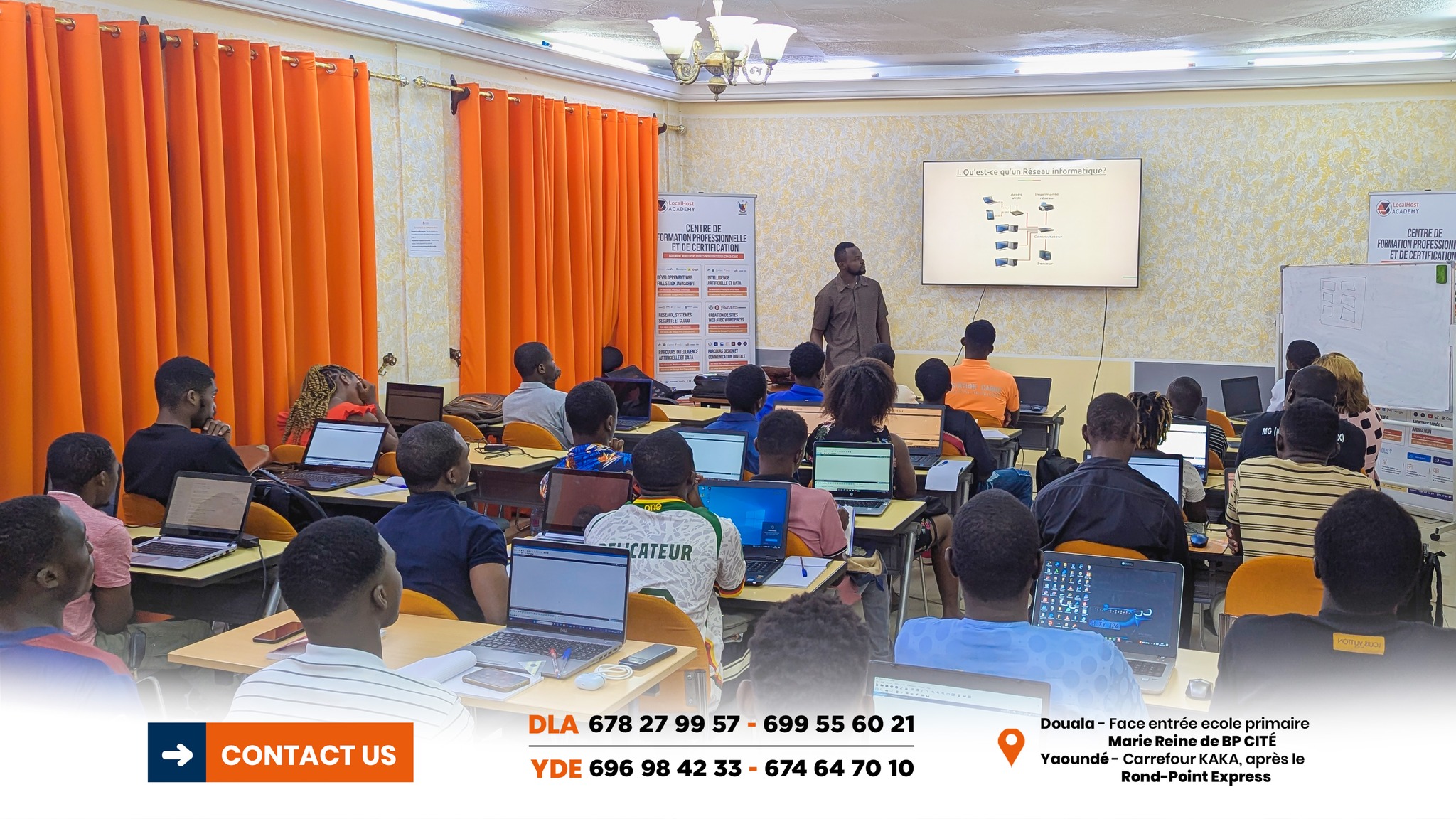 Session de formation réseau — campus LocalHost Academy