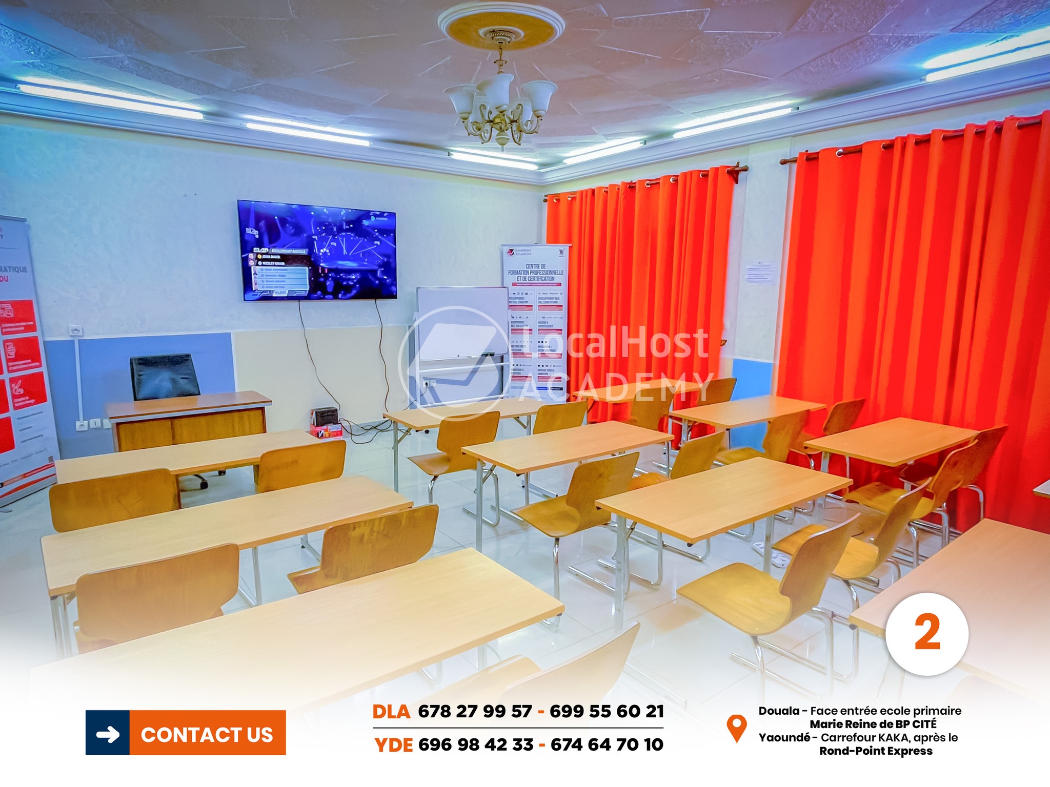 Salle de formation LocalHost Academy