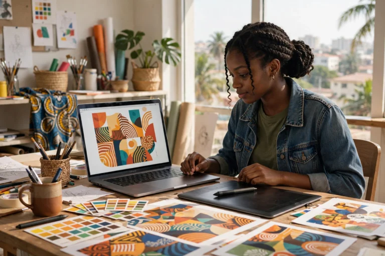 Devenir infographiste au Cameroun : formation, logiciels et débouchés